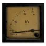 Voltmètre de tableau 70 kV Trüb Tauber